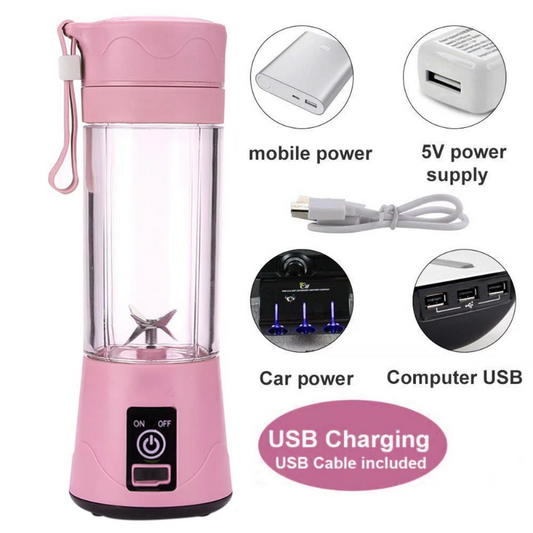Portable Mini Juicer Blender – USB Rechargeable & Travel-Friendly